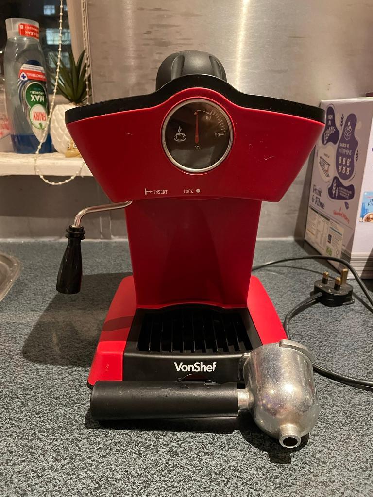 VonShef coffee machine | in Lace Market 